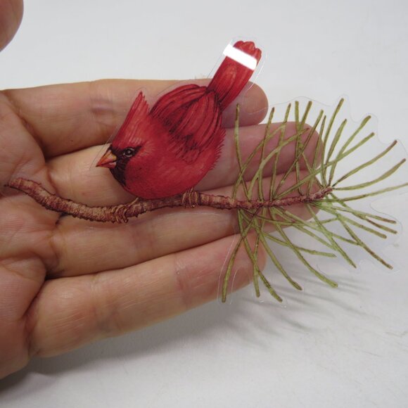 K & Company Dark Red Metallic Acetate w silver backed stickers 1 new 1 opened pk - Picture 9 of 10